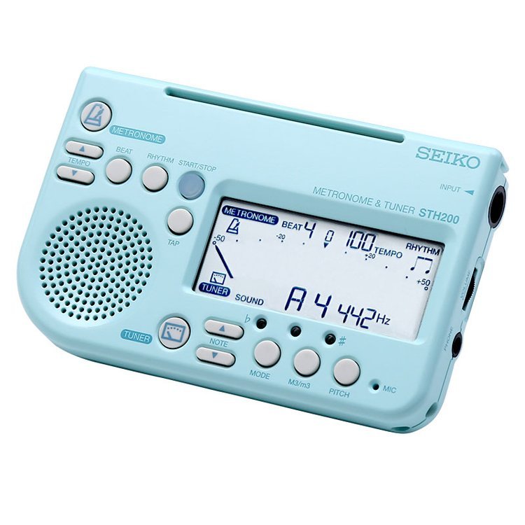 日本精工小提琴调音器古筝校音器定音器管乐大提琴节拍器通用