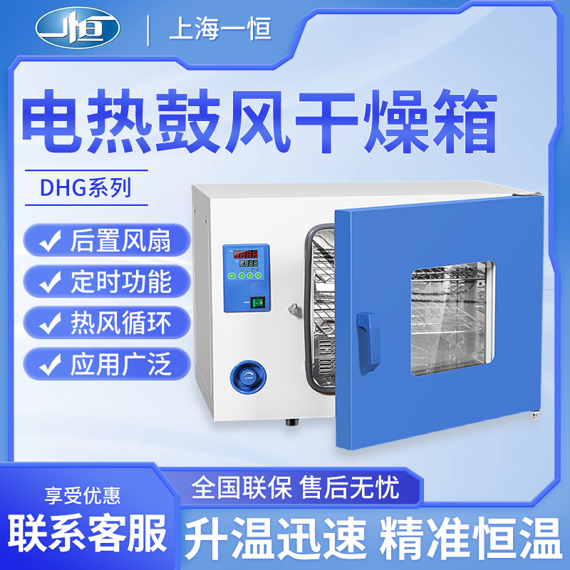 一恒DHG-9030A电热鼓风干燥箱 实验室高温恒温
