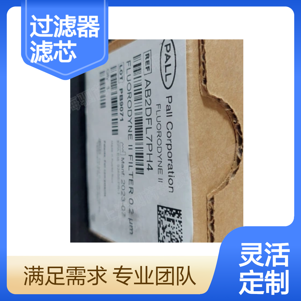 PALL颇尔Fluorodyne II DFL膜 孔径0.2um过滤器滤芯AB2DFL7PH4