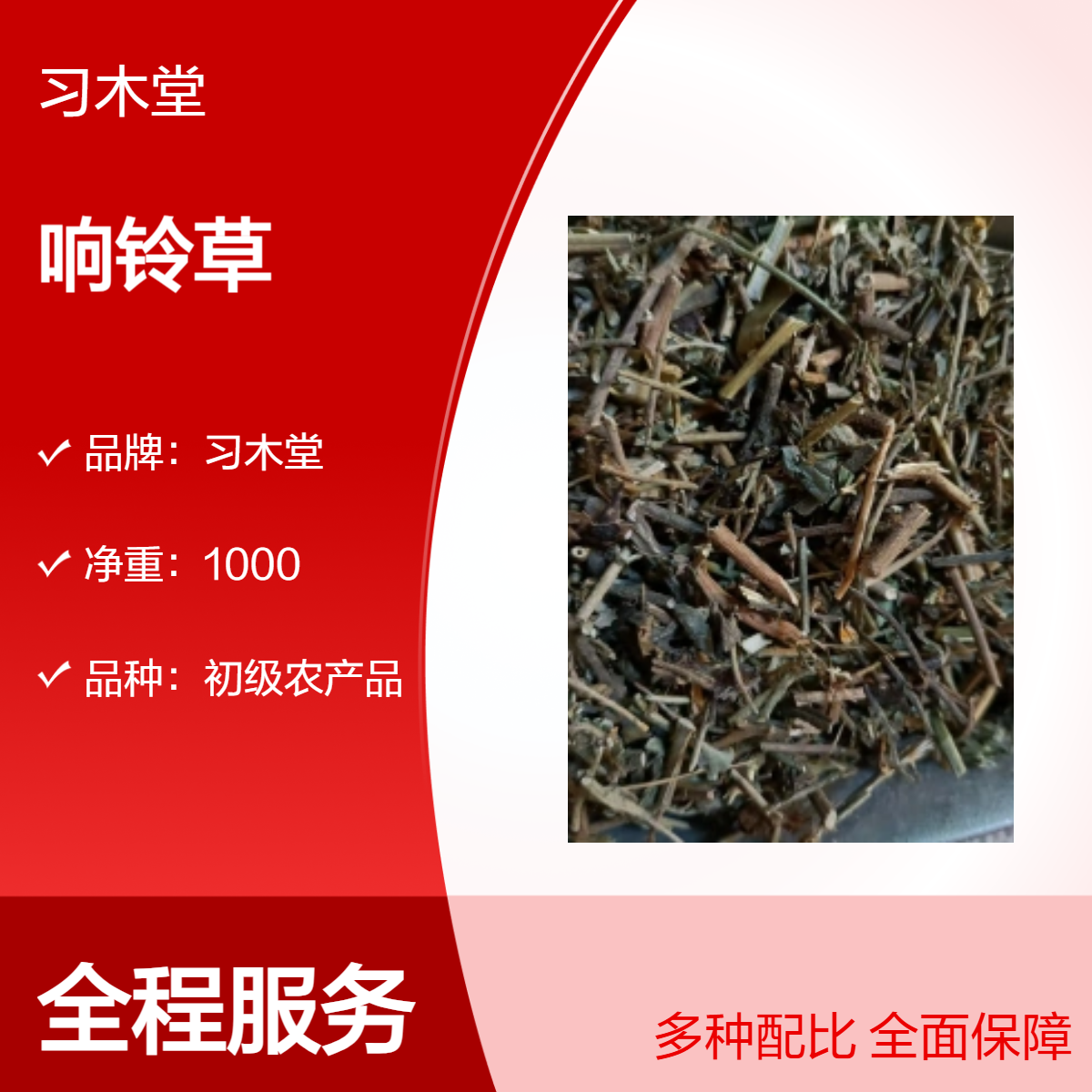 中药响铃草批发 产地直售 当年新货 无硫 干净 品质好