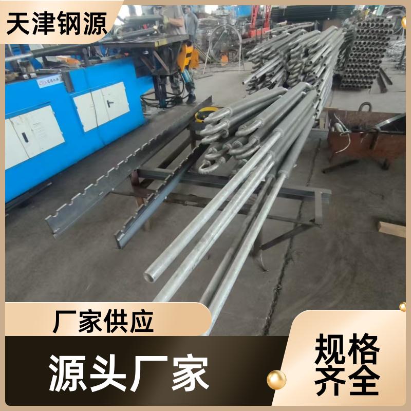 DN25螺旋翅片管 取暖烘干养殖用 32*3钢制高频焊蛇形散热管