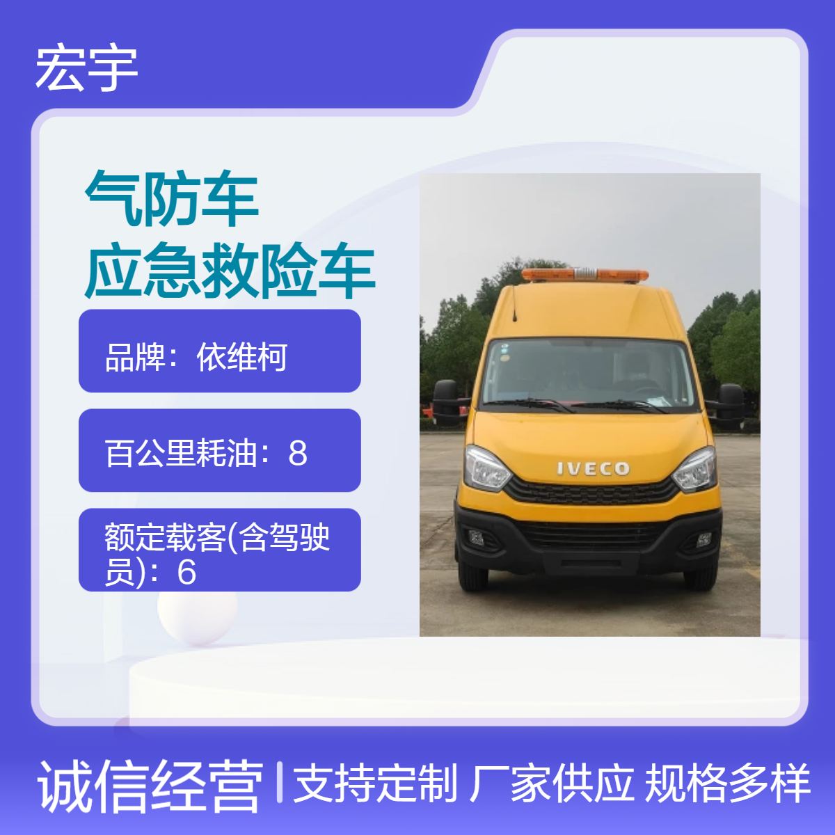 车矿山电力应急救险车依维柯 燃气指挥车 气防车