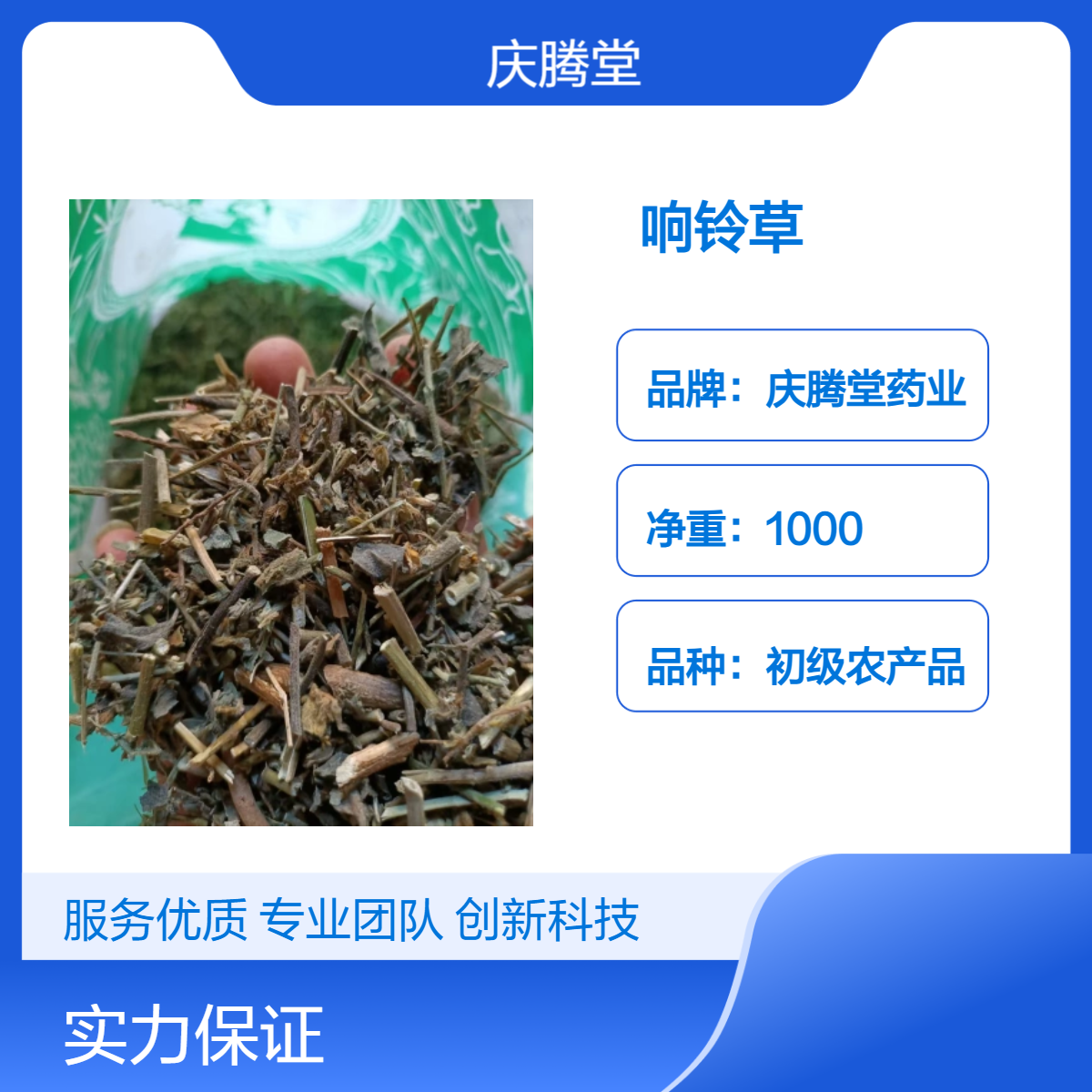 各种 冷背药材 供应 响铃草 鸡娃草 独角金 无硫 新货 自然晒干