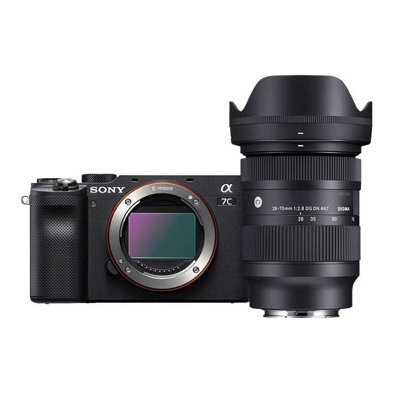 索尼a7C+适马28-70mmF2.8微单套装 轻巧便携 画质锐利