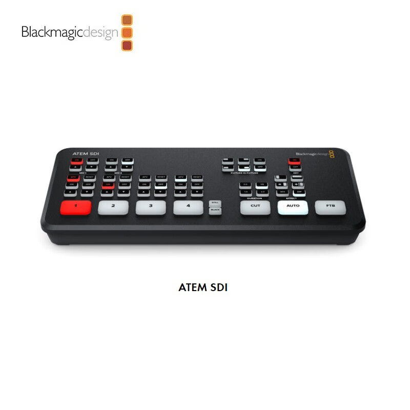 blackmagic design ATEM Mini pro 广播级多机位现场制作4路HDMI