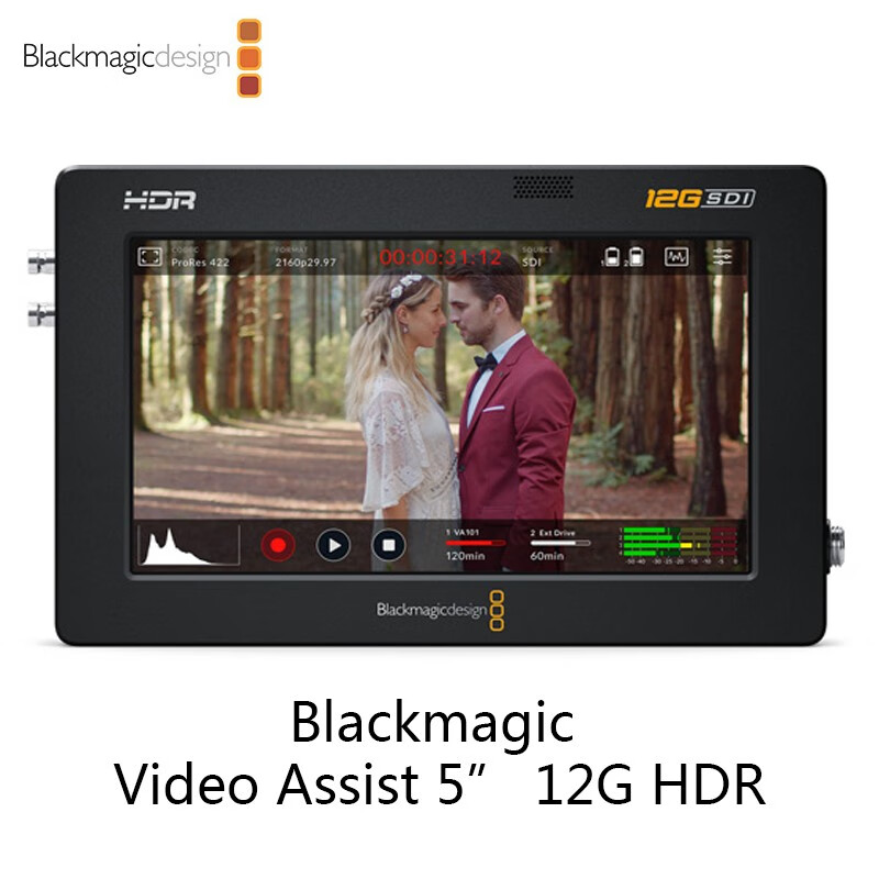 Blackmagic Design Video Assist 5寸监视器 高清显示