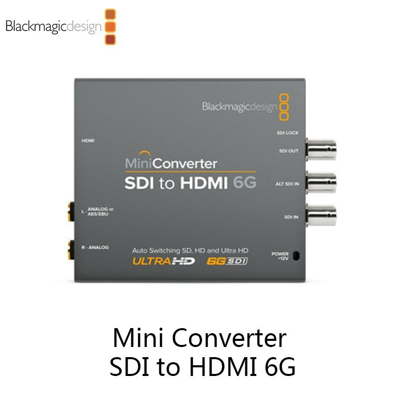 Blackmagic Design 6G-SDI转HDM转换器 信号稳定