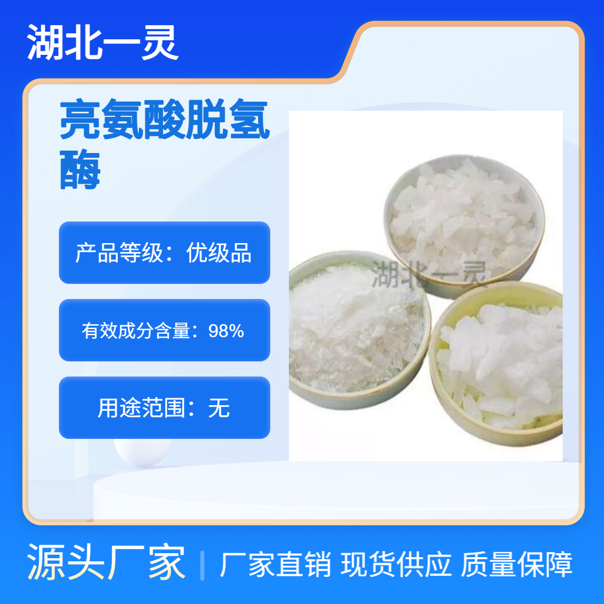 亮氨酸脱氢酶 CAS9082-71-7 ≥ 25U/mg 规格多样 厂家直发