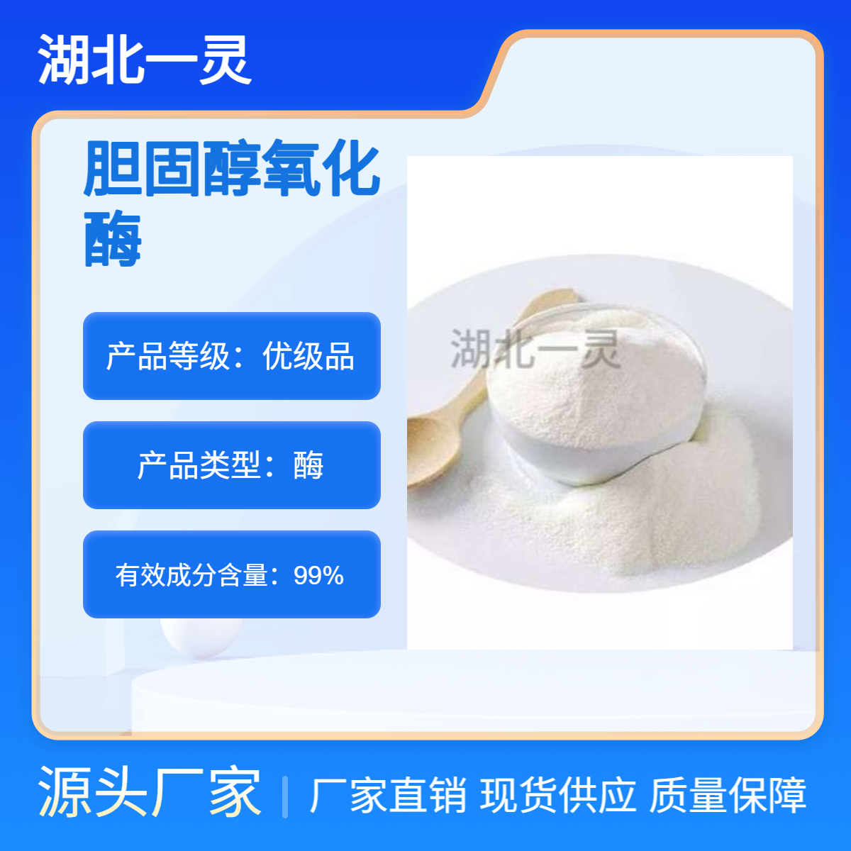 胆固醇氧化酶 CAS9028-76-6 ≥ 80U/mg 厂家直发 现货现发