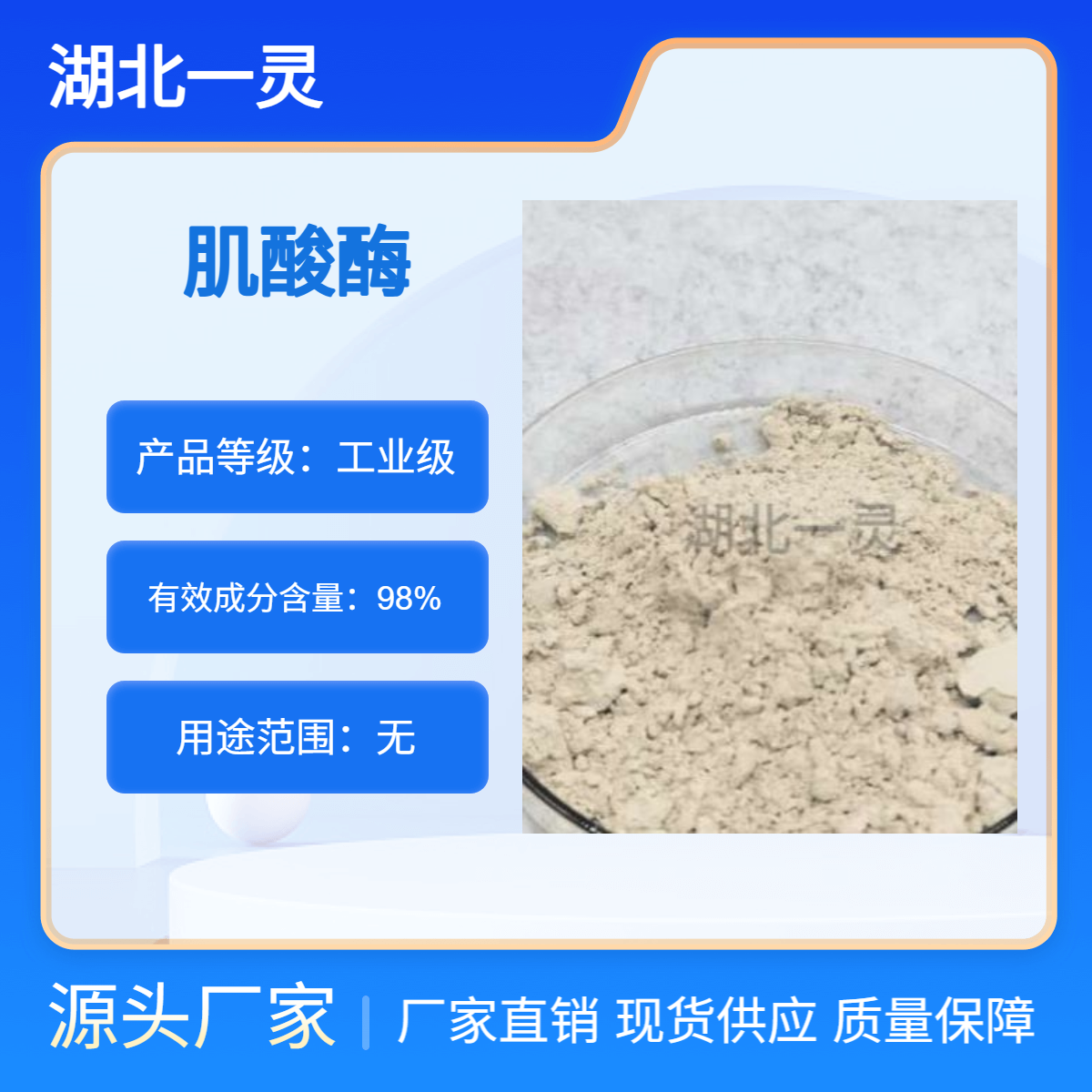 肌酸酶 CAS37340-58-2 ≥ 10U/mg 厂家直发 现货现发