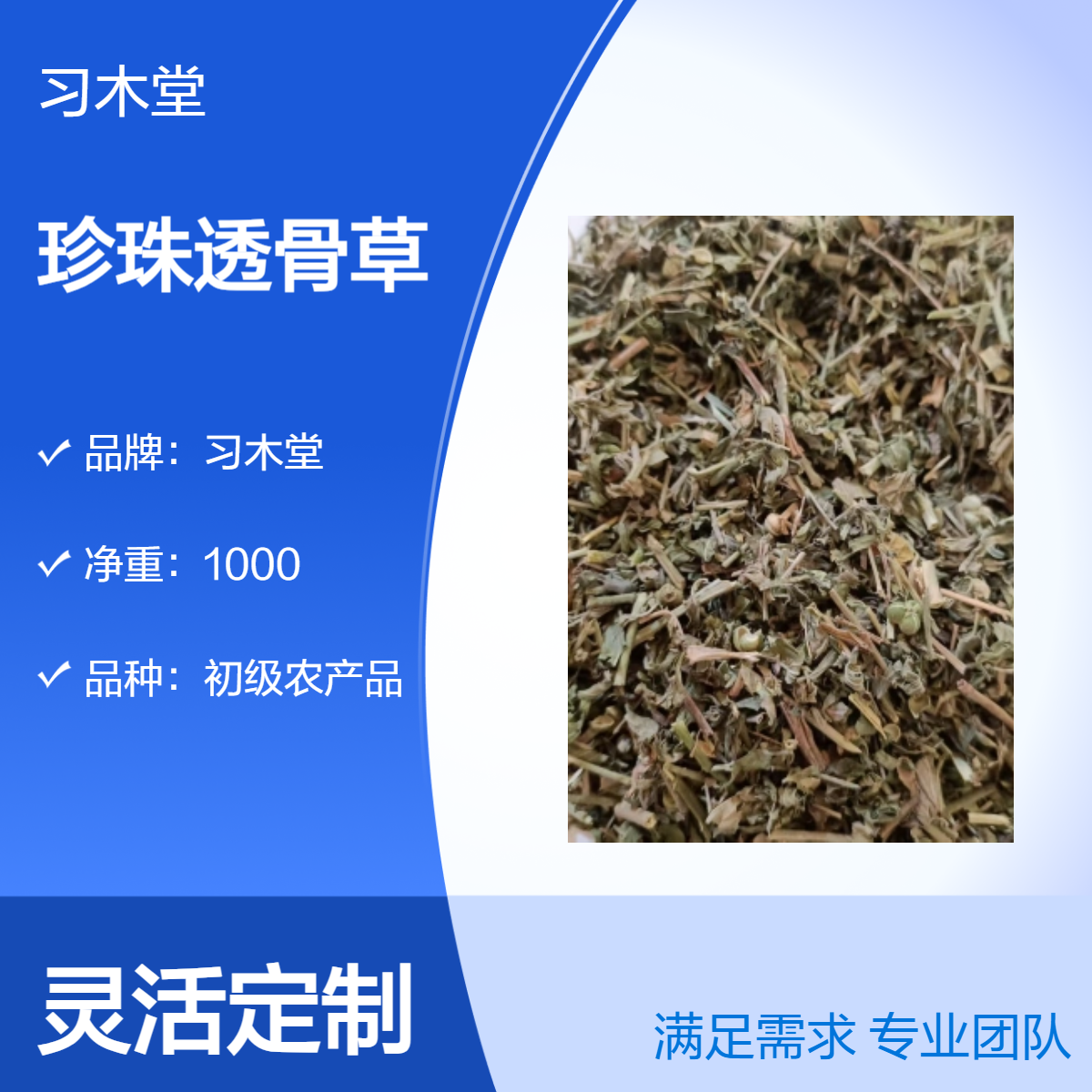 习木堂 珍珠透骨草 新货 批发 无硫 正宗 品质好 包邮