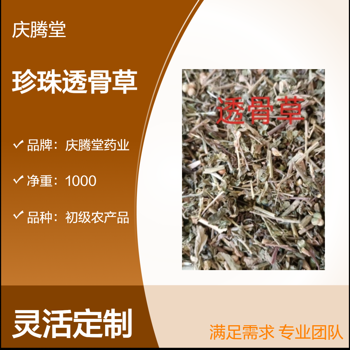正宗 珍珠透骨草 产地直售 各种规格 品质好 新货 自然晒干