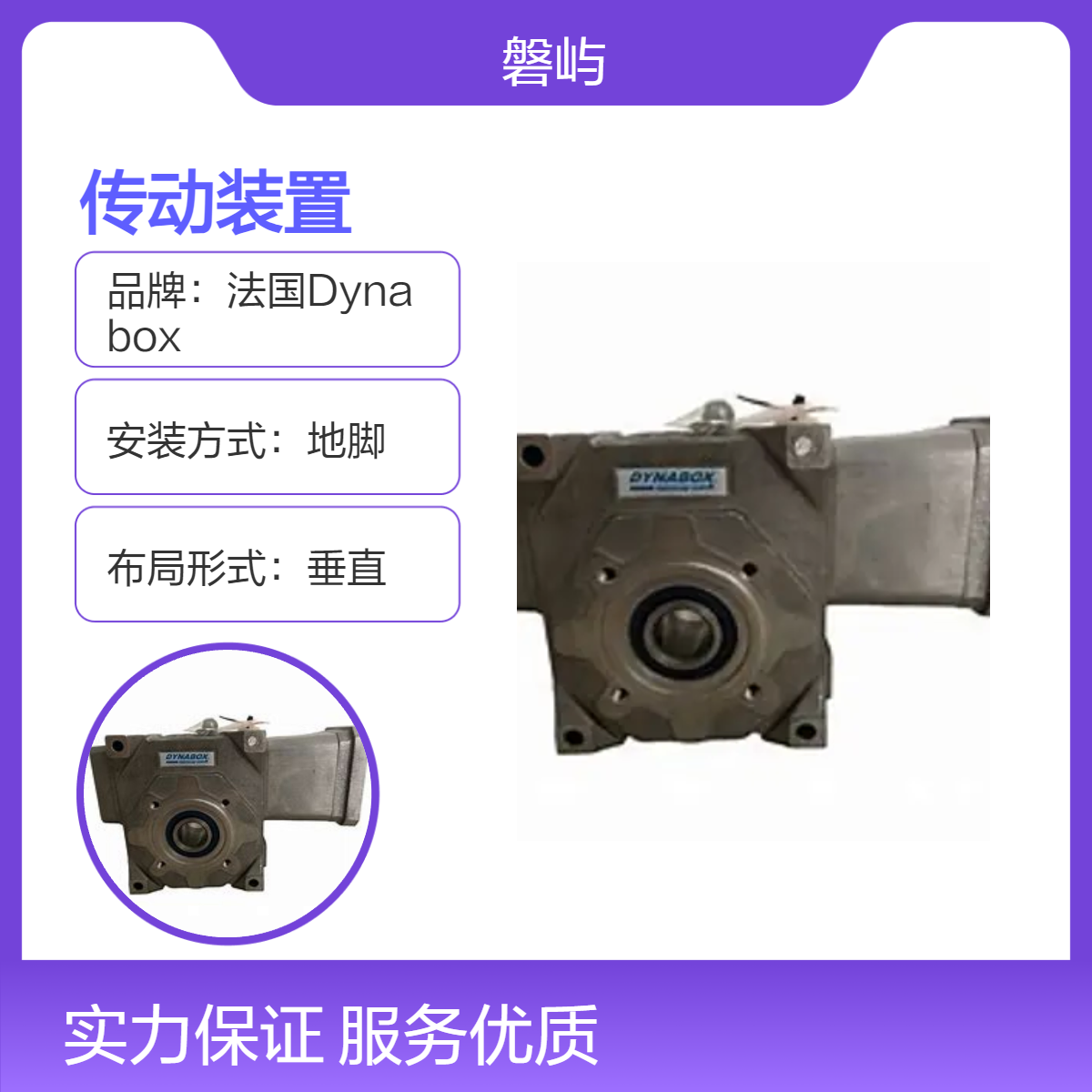 法国Dynabox45 Basic 19.5 CR H2 Girard传动装置原装进口