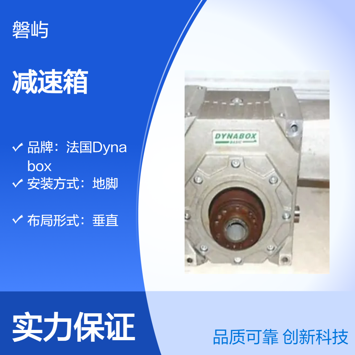 法国Dynabox35基础款1025PH3BMF70/500减速器减速箱原装正品