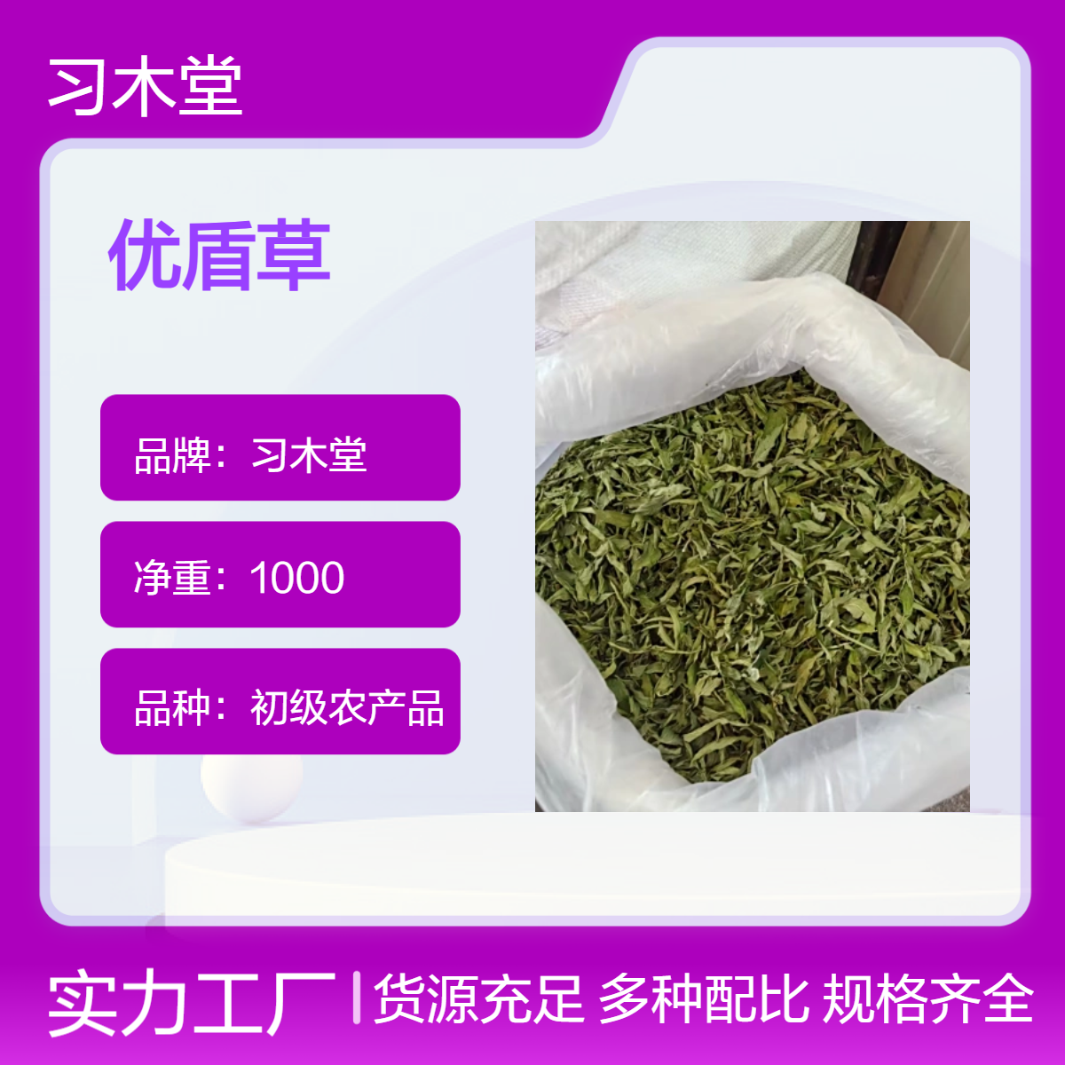 供应中草药 优盾草 赶黄草 肺行草 当年新货 自然晒干 保质保量