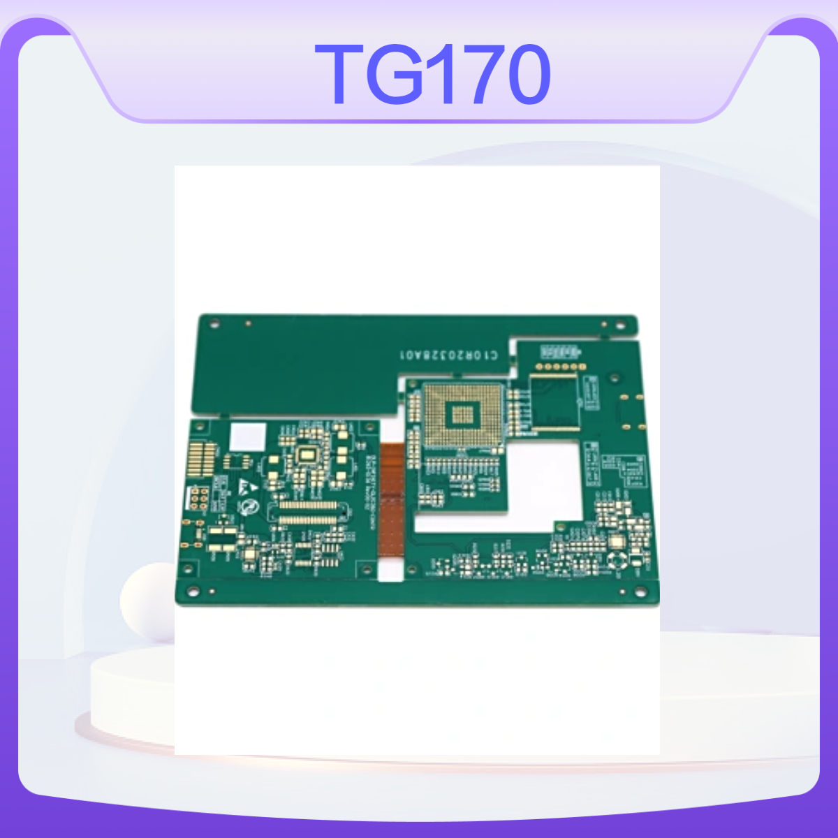 高TGPCB线路板TG170PCB打样精密板BGA带阻抗板沉头孔电路板加工
