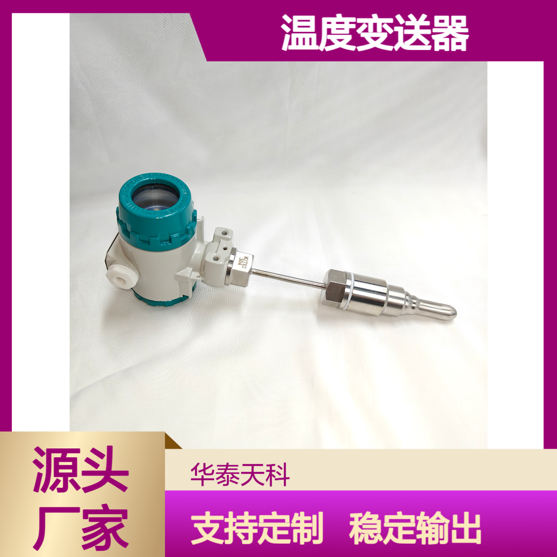 温度变送器 带FF协议 顶部安装 304材质 机械制造行业 4-20mA输出