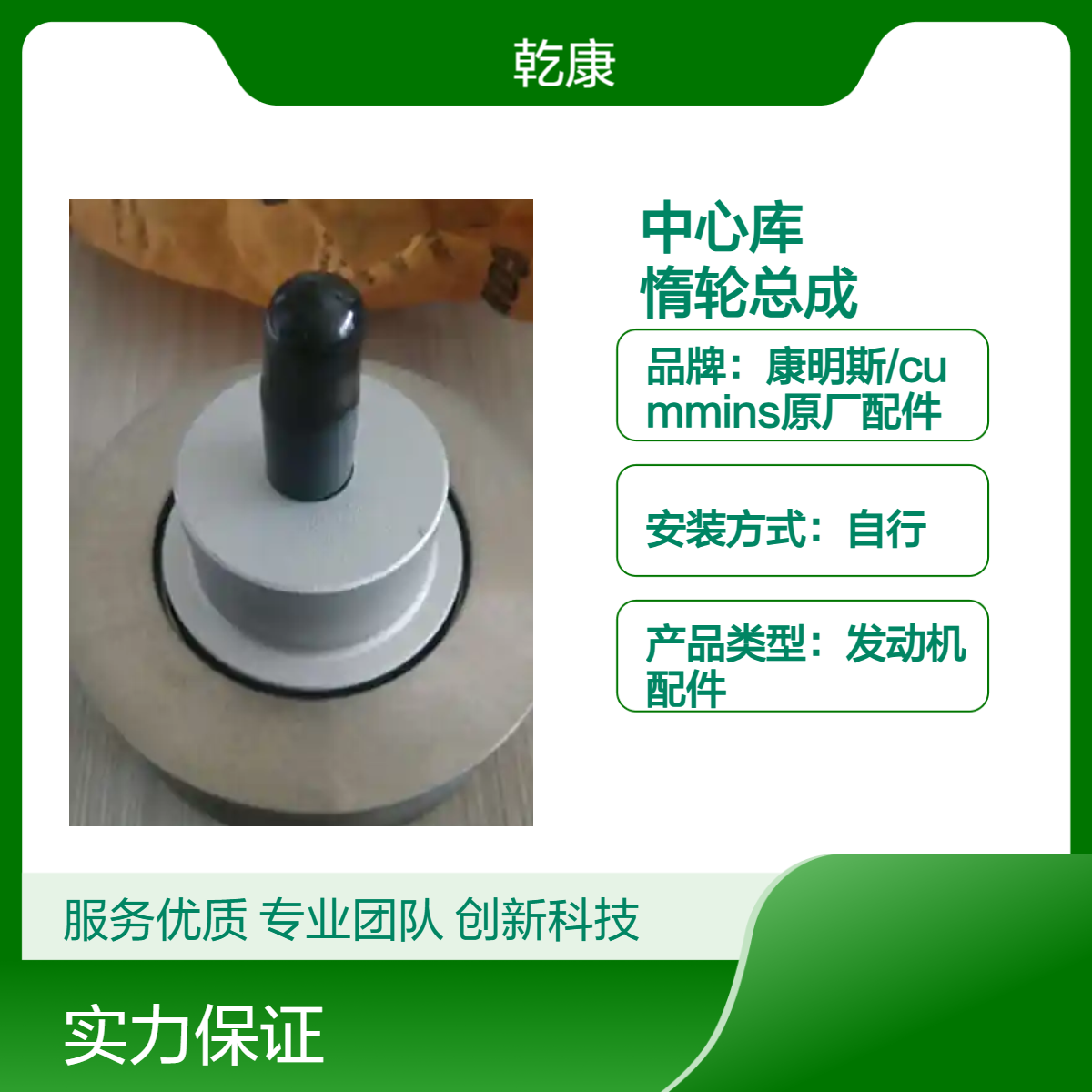 康明斯中心库 Cummins原厂正品配件 QSM惰轮总成3400884