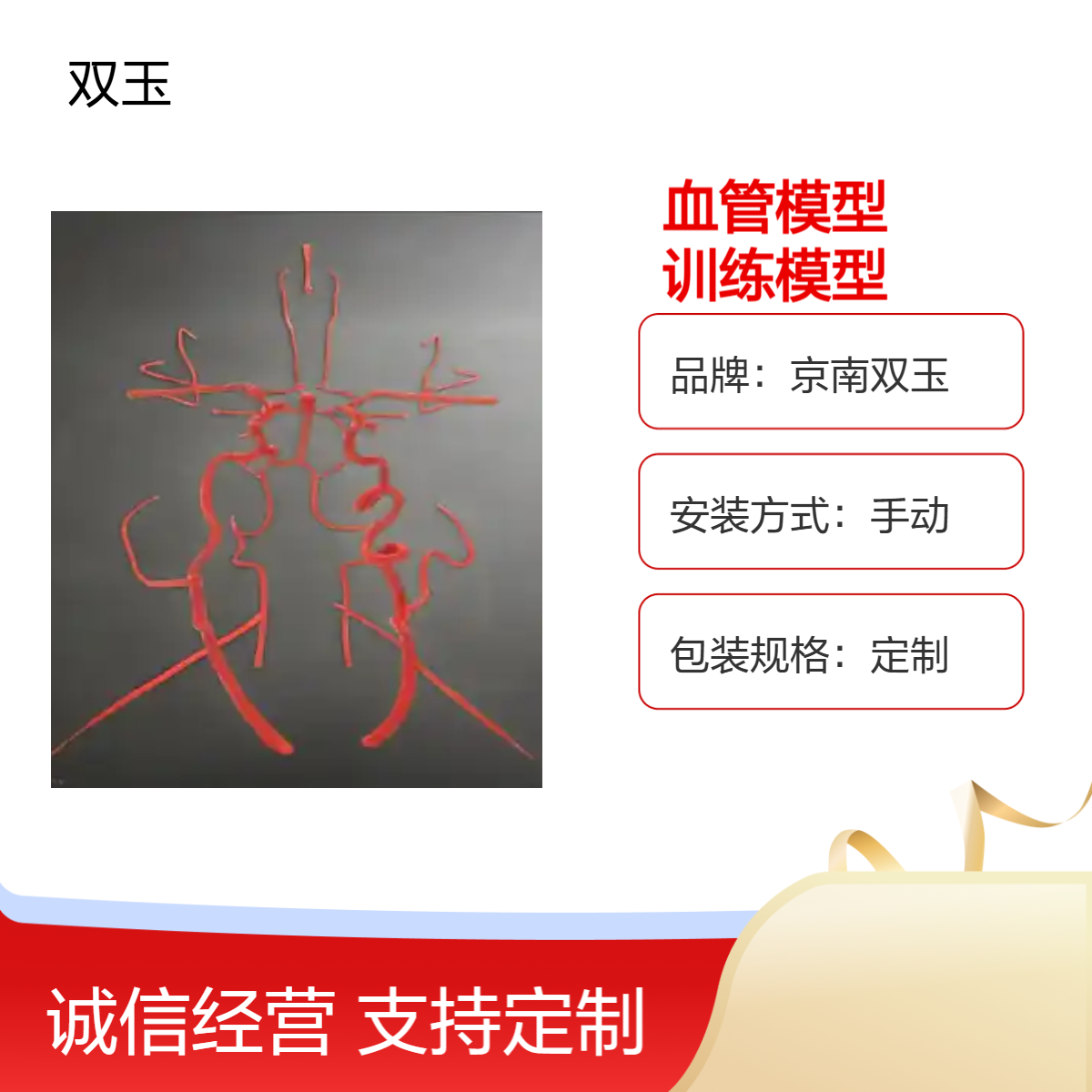 定做神经介入血管模型脑血管介入实操训练模型定制