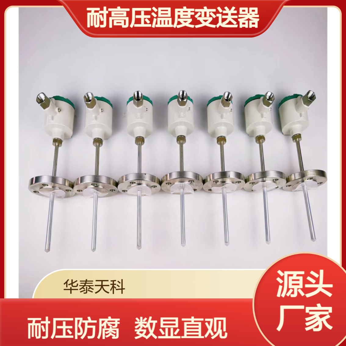 耐高压温度变送器 TYCO-1100 顶部安装 耐腐蚀 橡胶厂可用 实力工厂