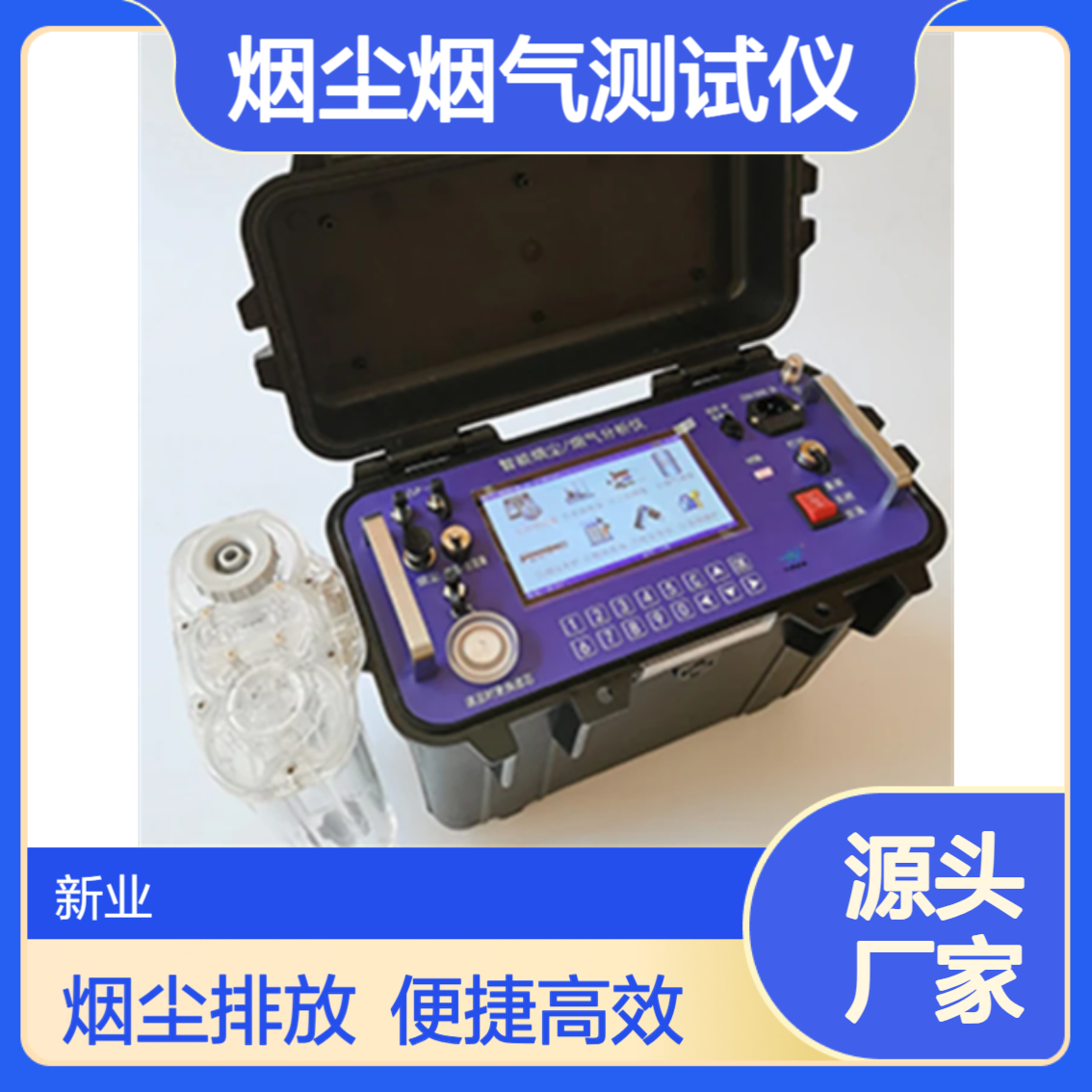 XY-3000E智能综合烟气分析仪 交直流两种供电 固定污染源废气测定