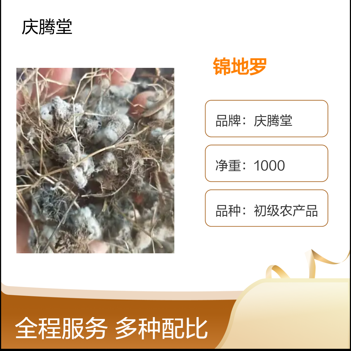 批发 锦地罗 落地金钱 金蝴蝶 当年 新货 保质保量