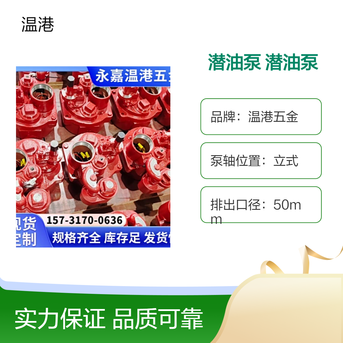 加油站潜油泵 油库潜油泵 厂家直销