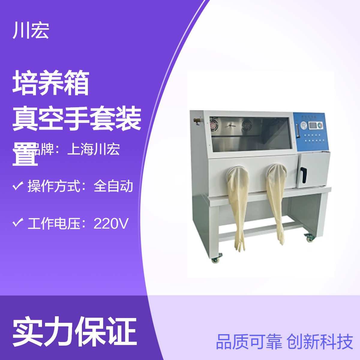 厌氧培养箱 YQX-II 无氧环境细菌培养真空手套装置