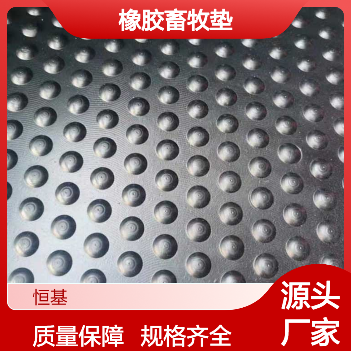 厂供养殖场橡胶垫 10mm牛棚垫养殖厂畜牧地胶垫 防水防潮防滑垫