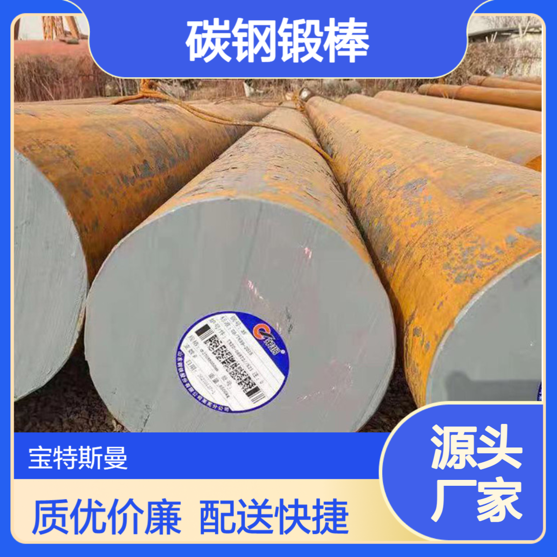ASTM A295 5160轴承钢材 热轧/冷拉棒材 碳钢锻棒