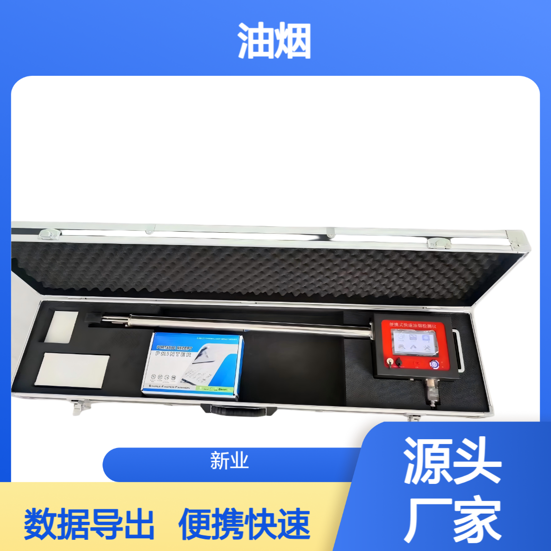 XY-3100E固定污染源油烟专用检测仪 操作简便适用于餐厅食堂监测