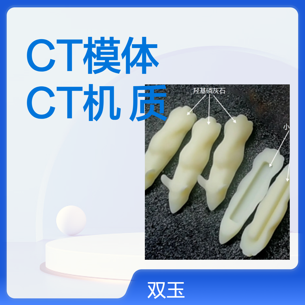 动物CT模体小动物CT机扫描质控模体小鼠模体定做