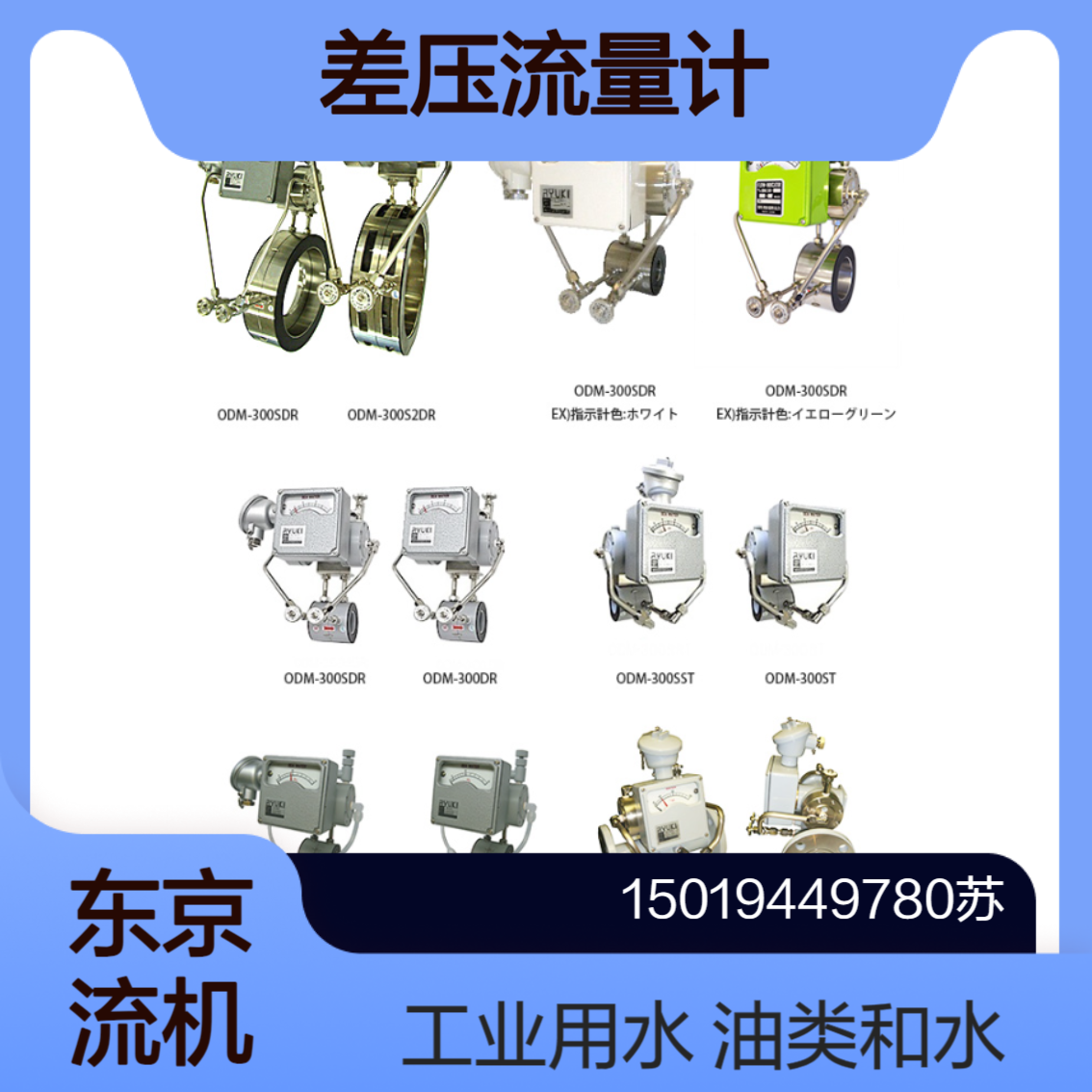 ryuki 流量计ODM-300SDR/ODM-300DR/ODM-300SST/ODM-300ST/ODM-300SDR-SS