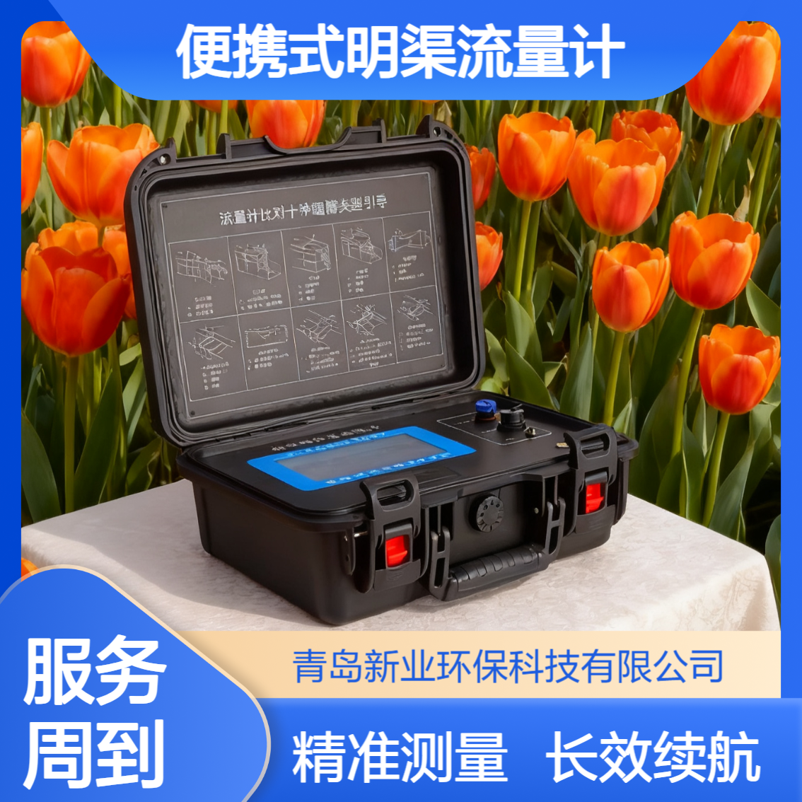 XY-6800R便携式明渠流量计 72小时长续航 选配BDS/GPS卫星定位