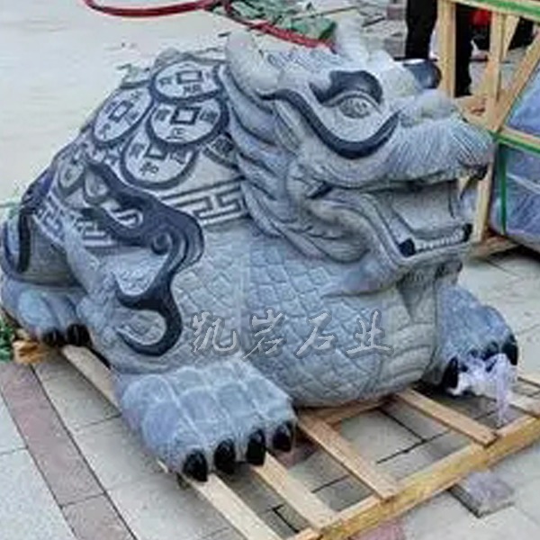 石雕龙龟雕塑
