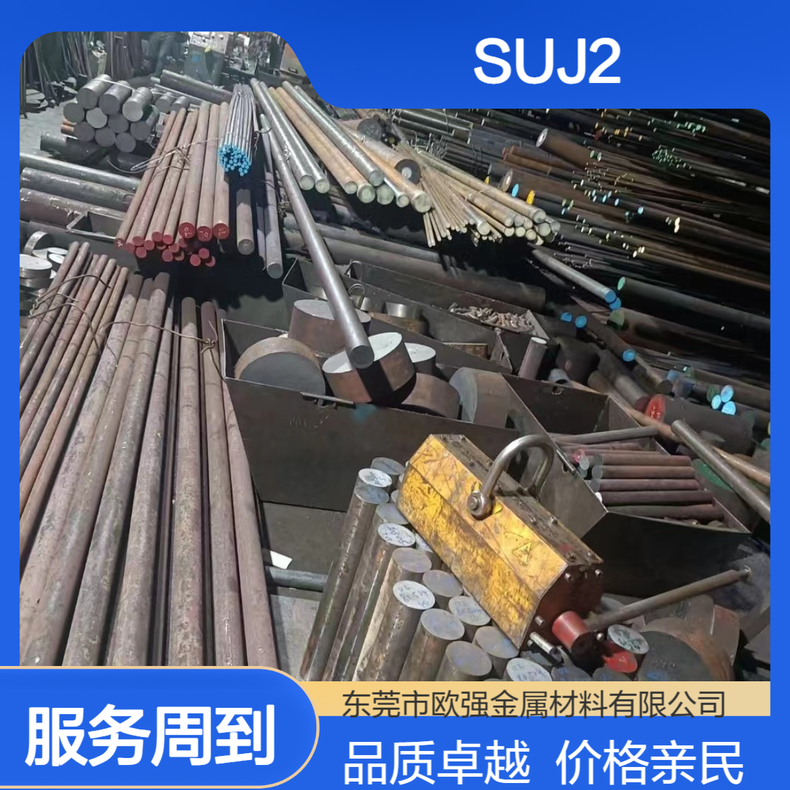 SUJ2圆钢 轴承钢板 SUJ1冷拉光小圆棒GCr15生料/熟料