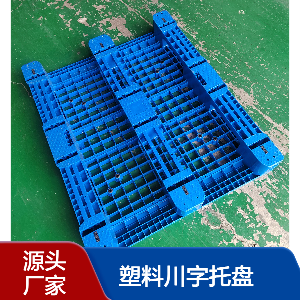 塑料川字托盘1210网格 4根钢管田字网格 得利畜牧