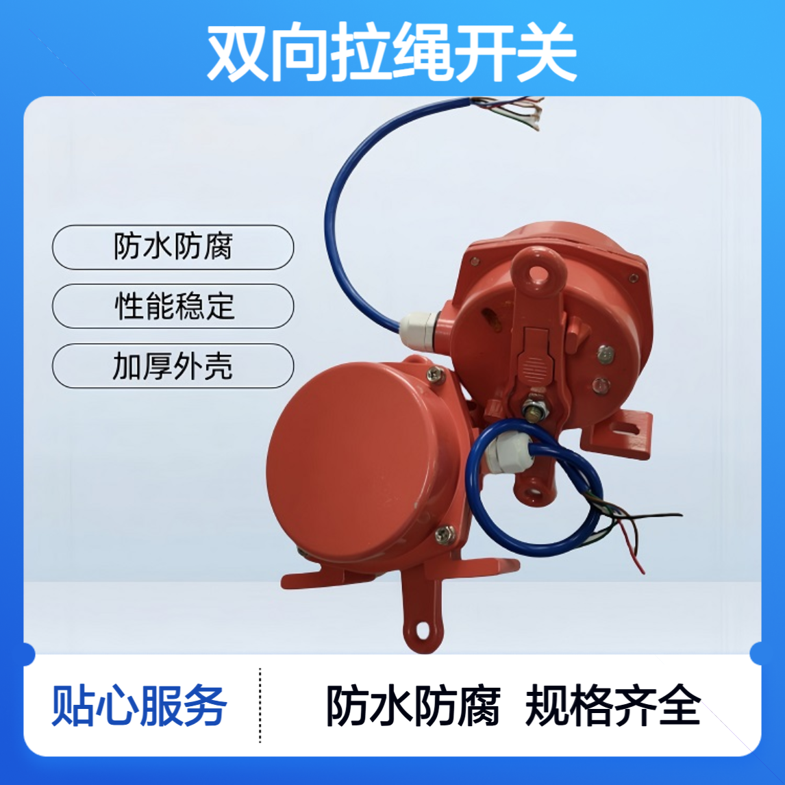 双向拉绳开关 HQ-DS2-11型号规格齐全 选型指南