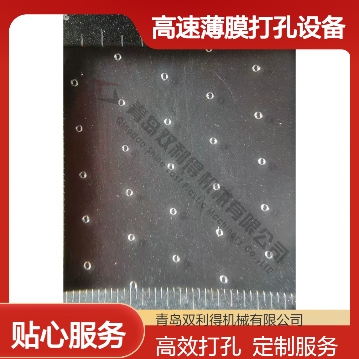 烫膜烫孔机生产线双利得定制高速薄膜打孔设备