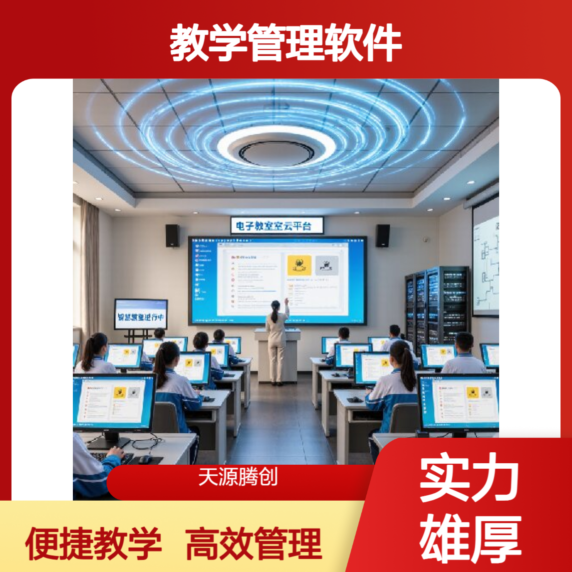大学云教室建设 VDI云桌面系统 教学管理软件 集中管理
