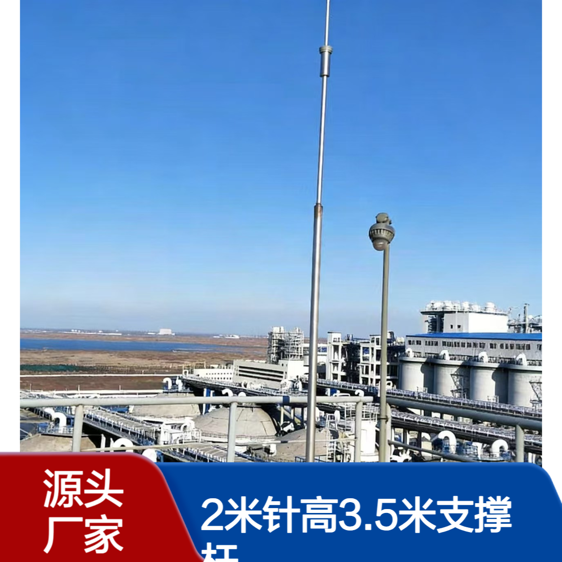 爱丽达避雷针Pulsar30 2米针高3.5米支撑杆 焊接铆接式法国进口