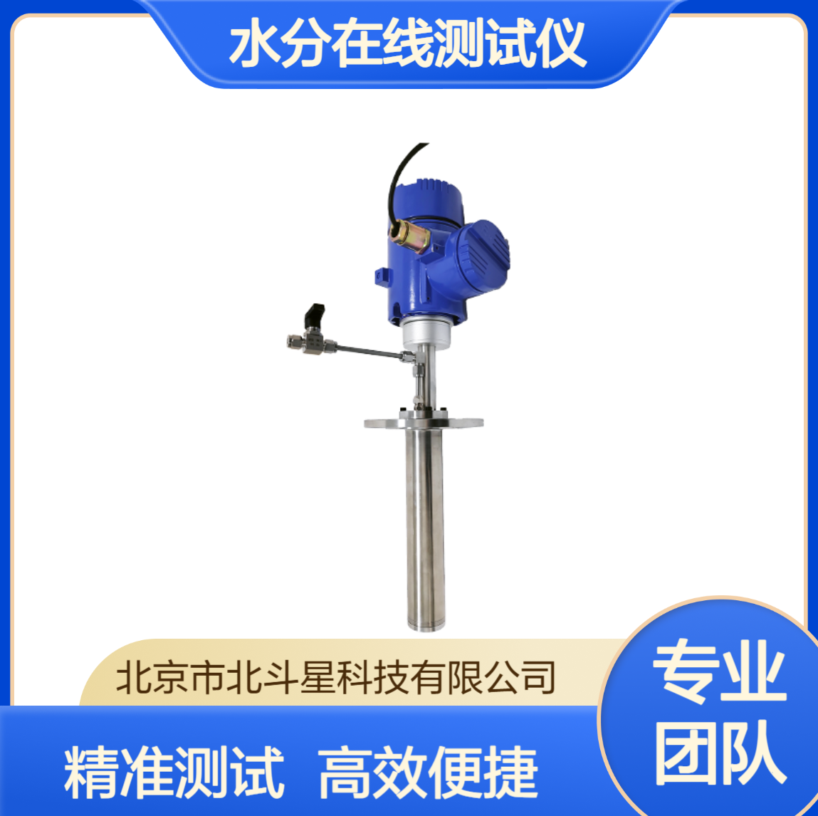 火电厂输煤皮带煤炭煤粉水分在线测试仪 间接法测试固体水份