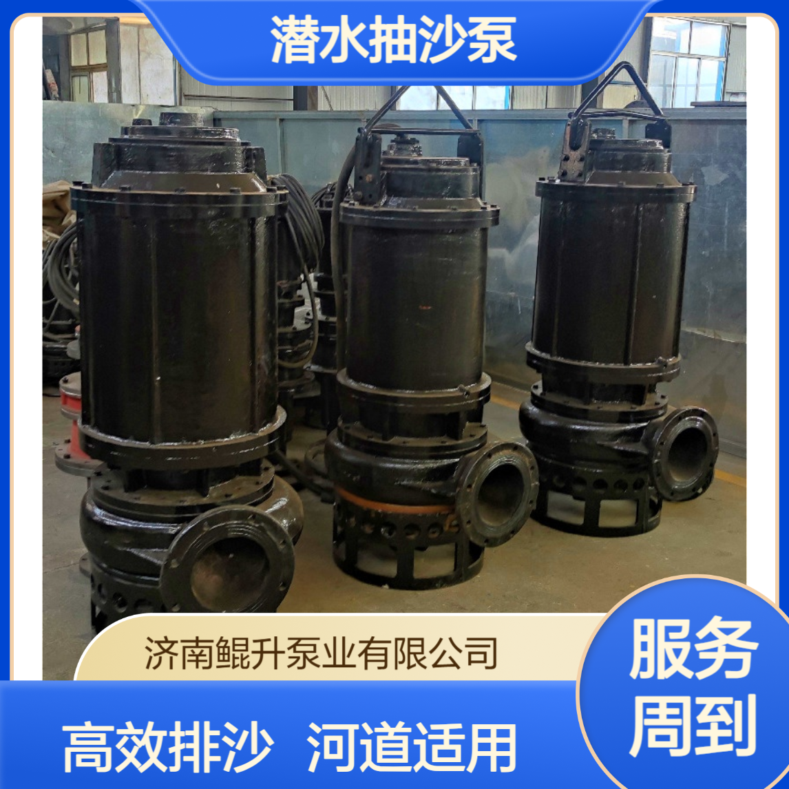 潜水式抽泥沙泵 高效排沙 河道治理抽沙泵 鲲升泵业 源头厂家