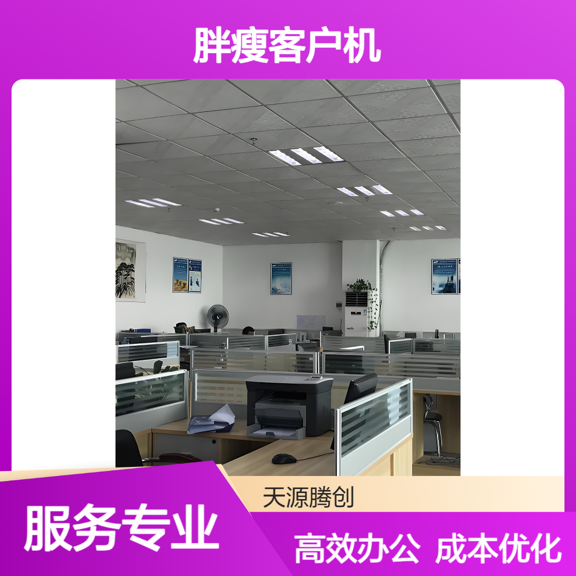电子商务云桌面软件 x86胖瘦客户机 优化办公成本