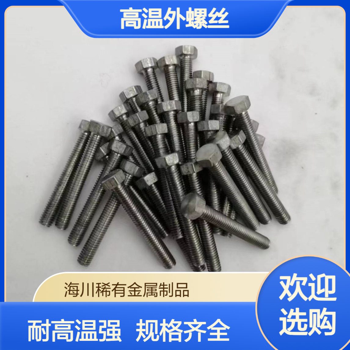 哈氏合金螺母 C22 HC276耐高温外六角螺丝M3 M4 规格齐全