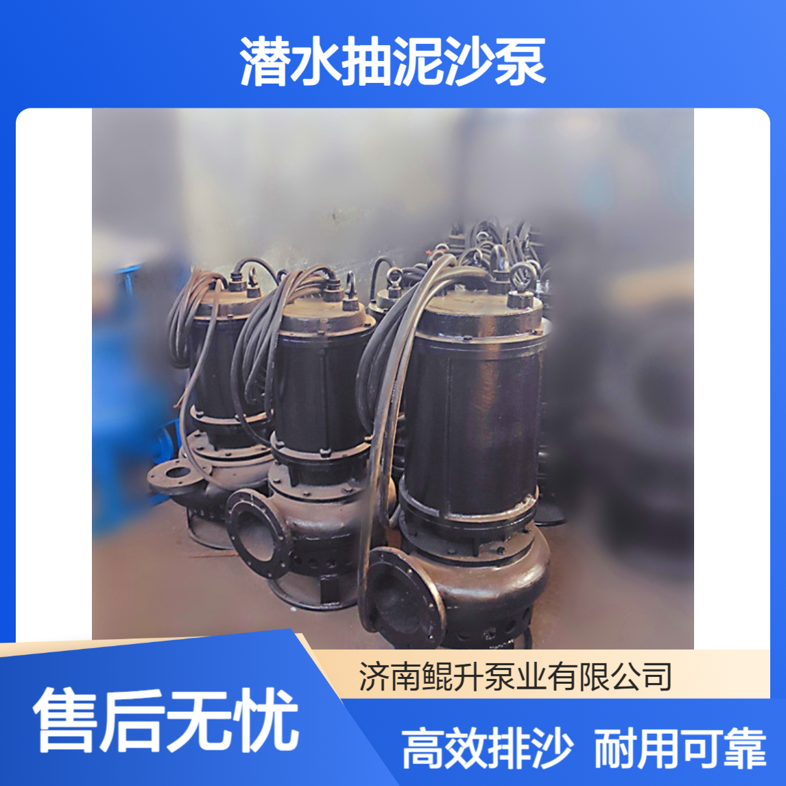 潜水抽泥沙泵 高扬程大流量 矿山排水排沙专用