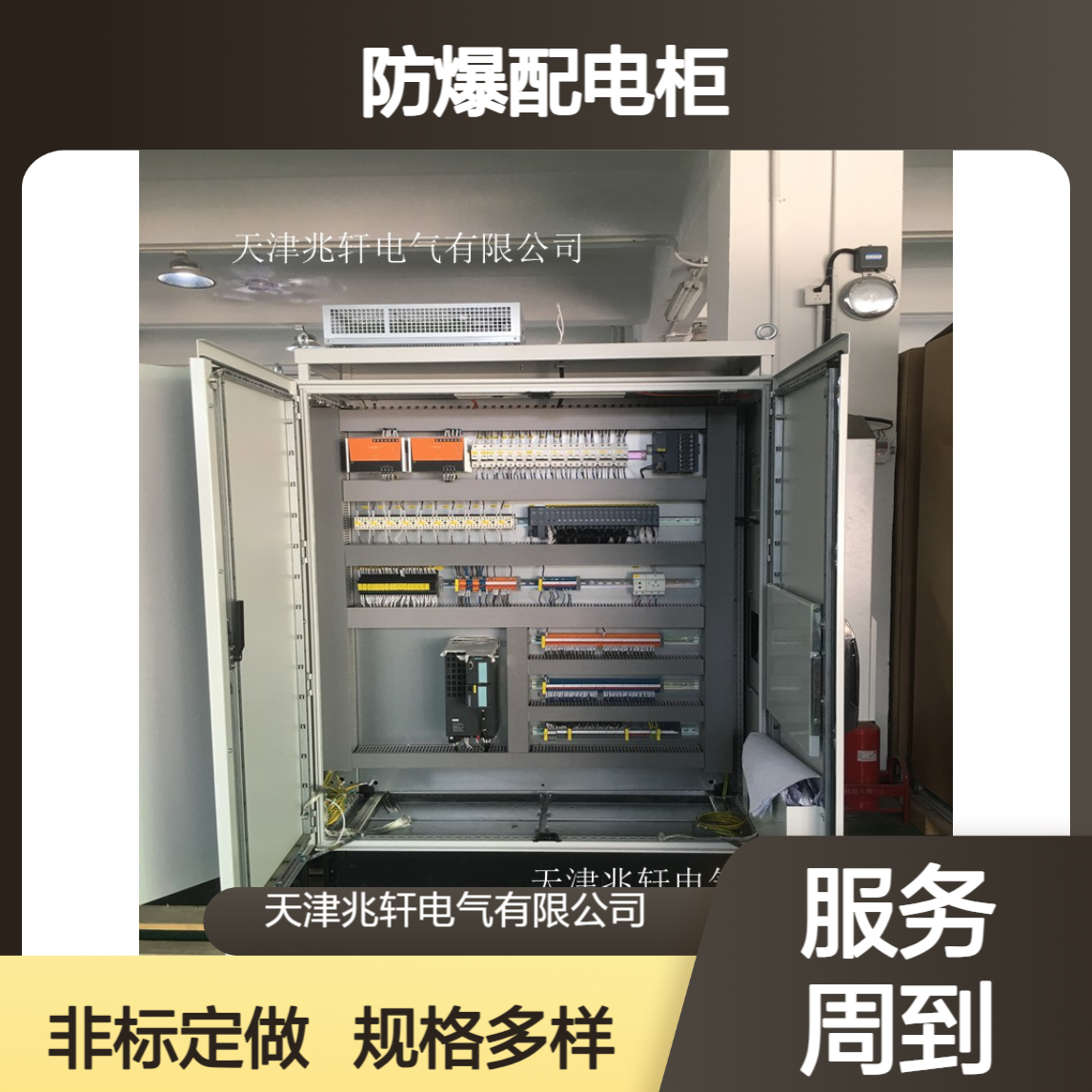 防爆配电柜生产厂家 变频控制柜 规格多样 非标定做