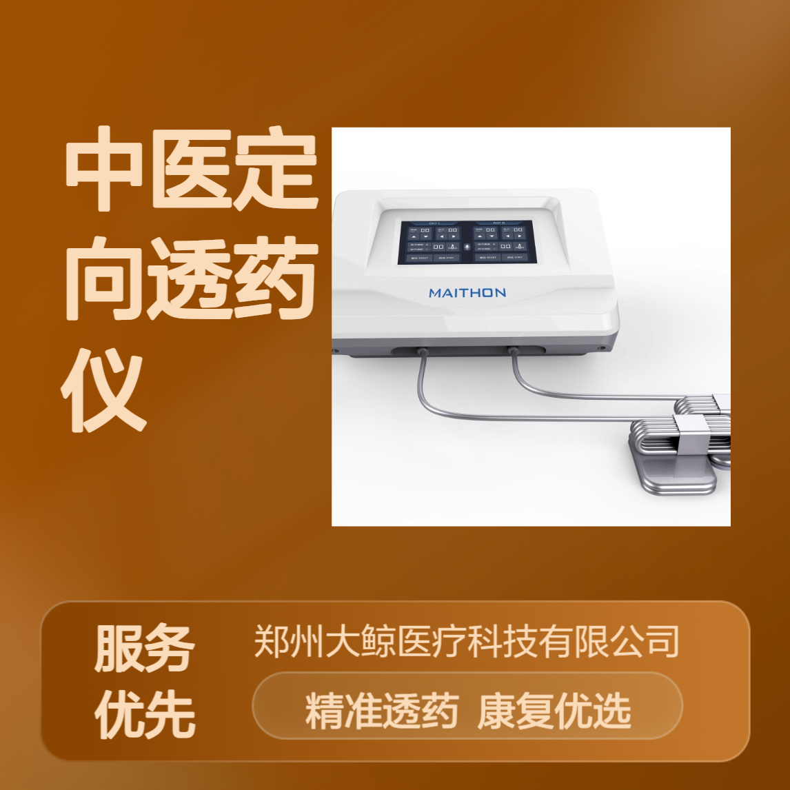 中医定向透药治疗仪 台式机DJ-A6型 大鲸牌 康复治疗设备