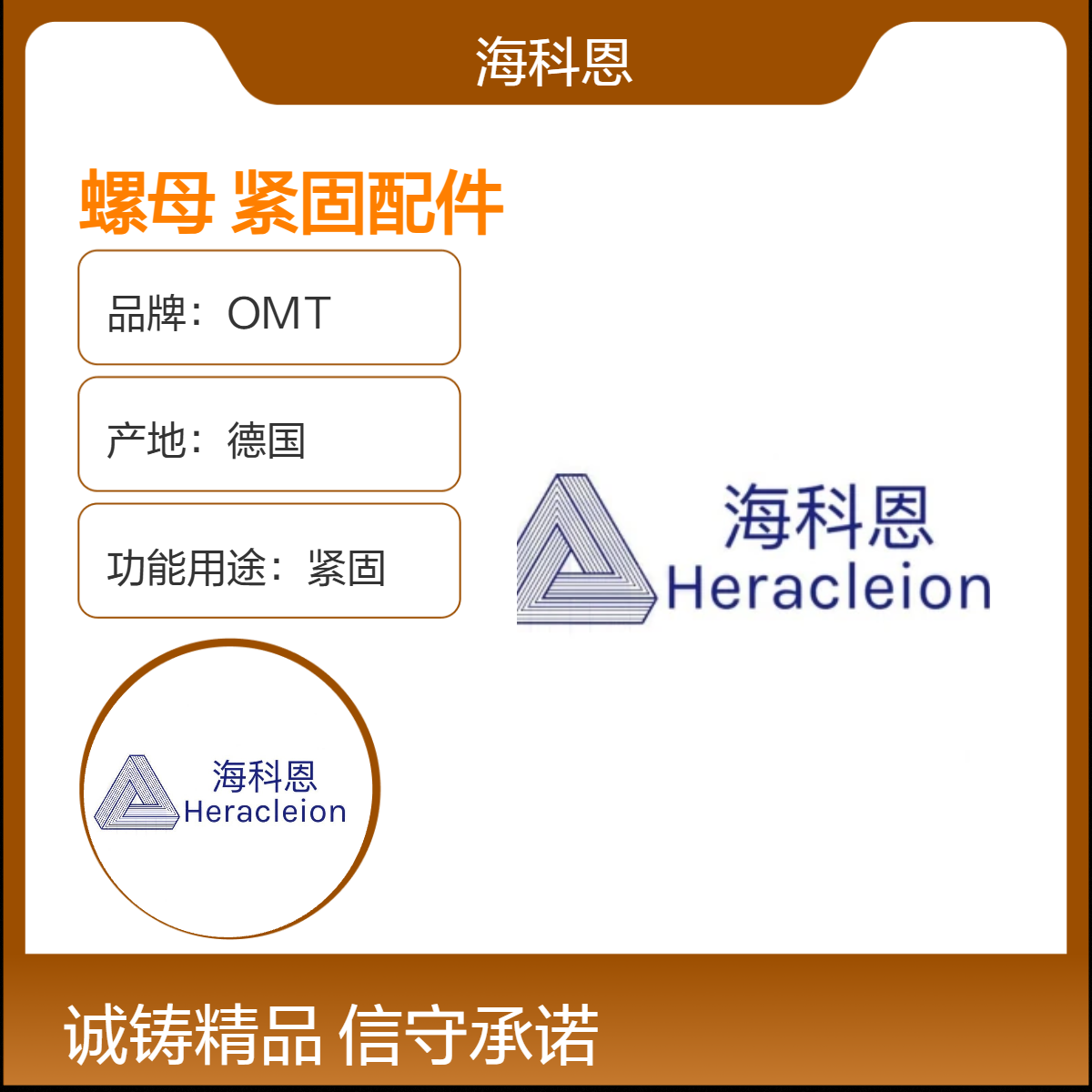 德国OMT螺母紧固配件 燃油阀专用高精度紧固件