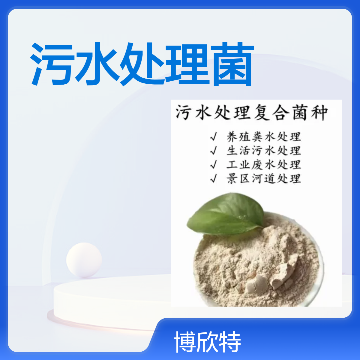研科斯污水处理菌 高含量菌种降氨氮去除COD效果好